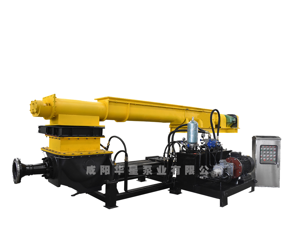 華星粘(zhan)稠物料輸(shu)送泵現場(chang)工作視頻(pin)