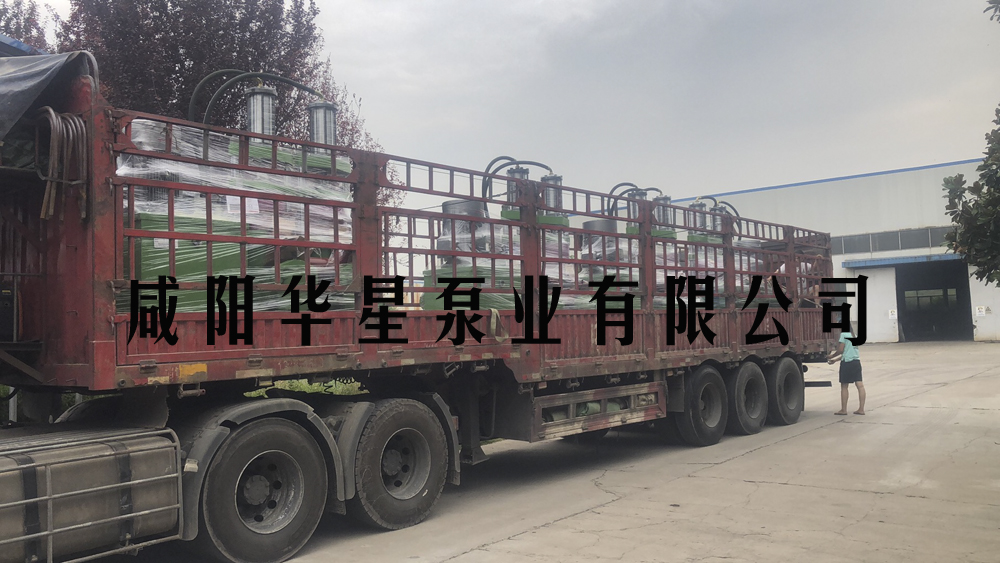 3台ybh400-100陶瓷柱(zhu)塞泵發貨(huo)