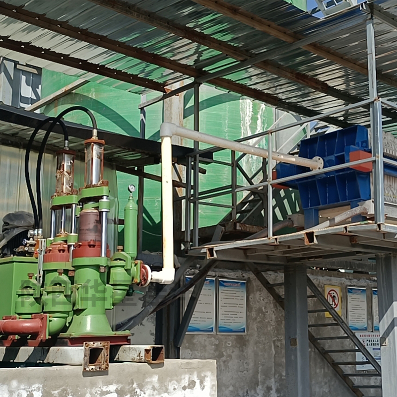 陶瓷柱(zhu)塞泵使(shi)用現場(chang)