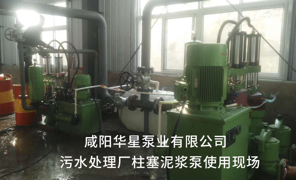 污水(shui)處理廠(chang)用陶瓷(ci)柱塞泥(ni)漿泵